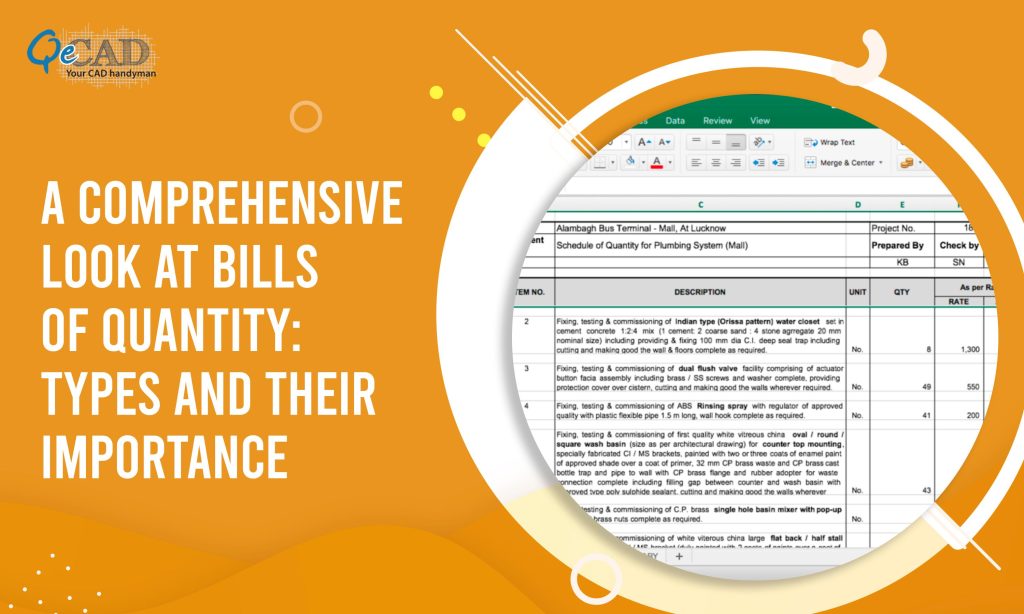 A Comprehensive Look at Bills of Quantity: Types and Their Importance